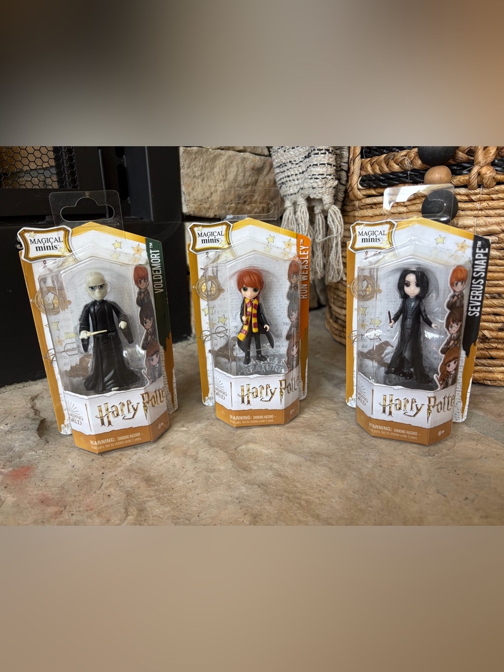 Warner Bros. Harry Potter Pack — White, Gold, Black Packaging Trio